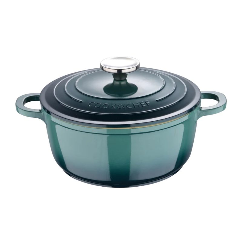 Casserole 20cm Avec Couvercle Vert - Revêtement Céramique Antiadhésif, Sans PFOA/PTFE - 11
